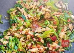 Illustration of how to make shredded mixed vegetables and pork for treating loss of appetite 11