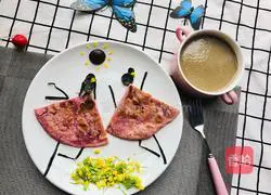 Purple Sweet Potato Thousand Layer Cake Recipe Illustration 15