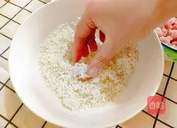 Illustration of how to make glutinous rice balls 11