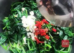 Cold Spinach Vermicelli Recipe Illustration 9