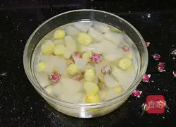 Grape Pear Rose Tea Recipe Illustration 11