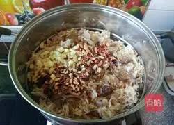 Illustration of homemade ancient autumn pear paste 8