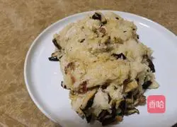 Illustration of how to make glutinous rice rolls 6