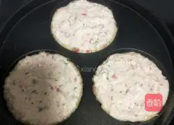 Illustration of how to make tofu and mixed vegetable cakes 18