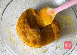 Illustration of how to make pumpkin steamed buns (one-time fermentation) 4