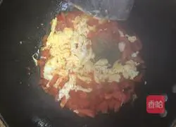 Illustration of how to make tomato and egg noodles 6