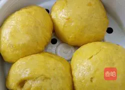 Illustration of how to make pumpkin sweet steamed buns 6