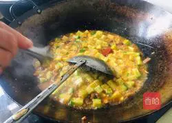 Illustration of how to make mutton and buckwheat noodles 7