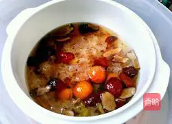 Hawthorn Tremella Illustration of how to make soup 10