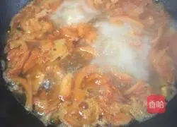 Illustration of how to make tomato and egg noodles 6