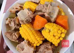 Illustration of how to make pork ribs and corn soup 5