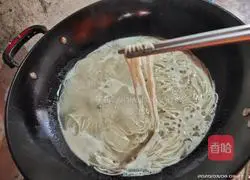 Illustration of how to make boiled noodles 6