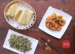 Illustration of making dough puff pastry 23