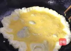 Black fungus and eggs Illustration of how to make noodle soup 4