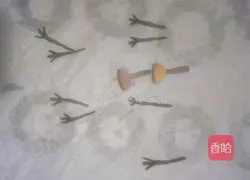 Snowman Lollipop Steamed Buns Recipe Illustration 16