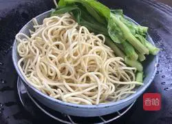 Illustration of how to make steamed noodles 5