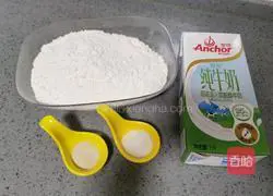 Milk-flavored bean paste bun recipe 1