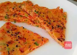 Illustration of how to make tomato egg pancake 13