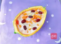 Recipe for Stewed Pears with Milk, Red Dates and Papaya Illustration 15