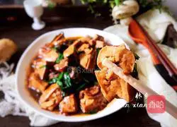 Illustration of how to cook tofu with leeks 15