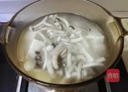 Mushroom and tofu soup recipe 9