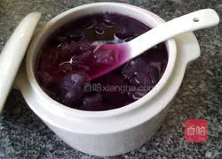 Tremella and Purple Sweet Potato Soup Recipe Illustration 8