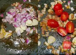 Illustration of how to make tomato, prawn and cuttlefish noodles 6