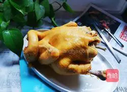 Illustration of home-style salty chicken 15