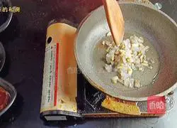 Seafood fried noodles with soybean paste Illustration of how to do it 2