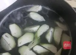 Chicken Soup Luffa Recipe Illustration 13