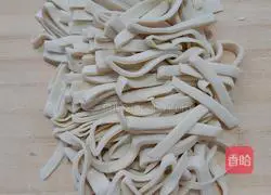 Illustration of hand-rolled noodles 6