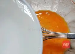 # steamed vegetables# Illustration of how to make steamed eggs 4