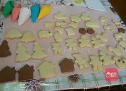 Illustration of how to make Christmas cookies 15