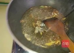 Illustration of how to make radish, vermicelli and shrimp soup 7