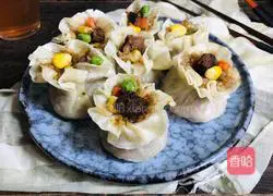 Illustration of how to make sauce-flavored Shaomai 9