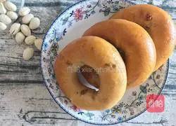 Illustration of how to make pistachio alkaline bagels 11