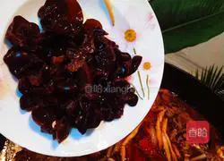 Illustration of how to make farm day lily powder soup 11