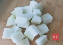 Winter Melon, Barley and Pork Ribs Soup Recipe Illustration 3