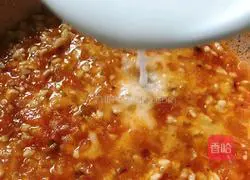 Tomato Meat Sauce and Spinach Noodles Teaching Illustration 16