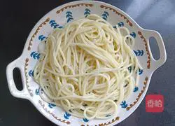 Cold mixed vegetables Illustration of making noodles 10