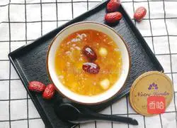 Tremella and Lotus Seed Soup ~ Illustrations of some tricks for getting the glue out 5