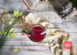 Illustration of how to make perilla rock sugar water 11