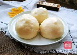 Illustration of how to make Jiangdou and red date buns 15