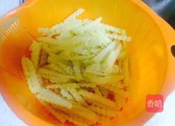 Illustration of how to make delicious homemade French fries 3