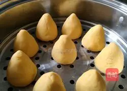 Illustration of how to make milk-flavored steamed buns 3