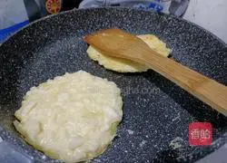 Shredded radish Illustration of how to make cakes 6