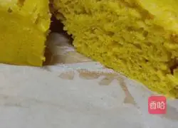 Illustration of how to make millet pumpkin cake 9