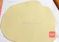 Illustration of how to make scallion hand-pulled pancakes (lard yeast version) 7