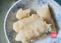 Illustration of how to make yam and pumpkin soup 3