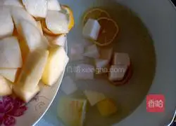 Lemon fruit sweet soup recipe 5